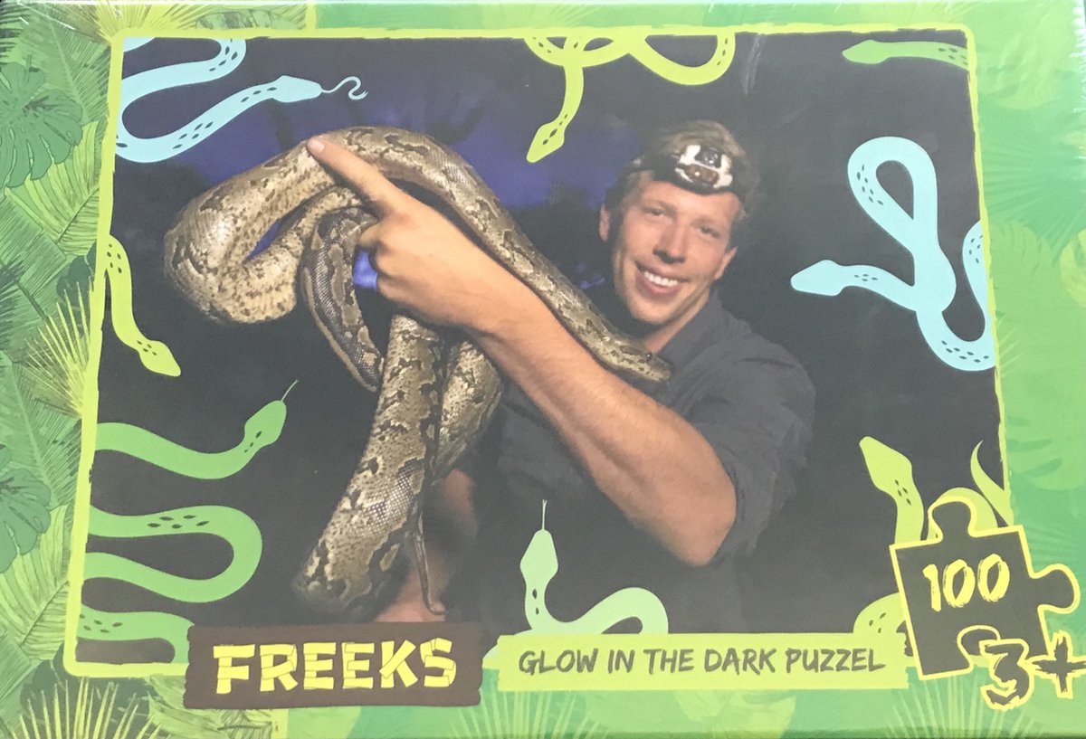 Freek Vonk | Speelgoed Puzzel | Glow in the dark | 100 stukjes